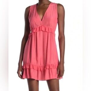 Ramy Brook Petal Color Ruffled Dress NWT Sz 6